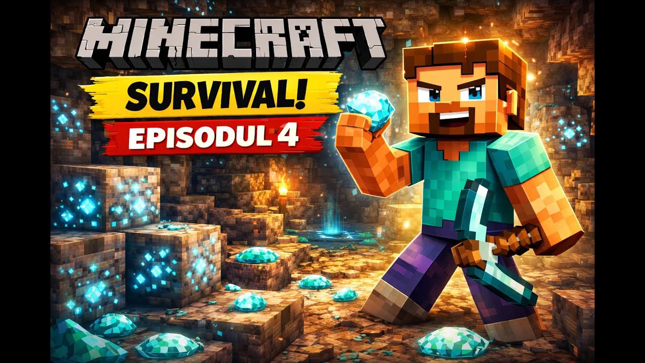 Minecraft survival cu manole #4