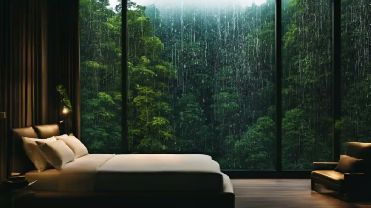 FALL INTO SLEEP INSTANTLY - Relaxing Sleep Music + Insomnia | Rain Sounds for Stress Relief, Anxiety