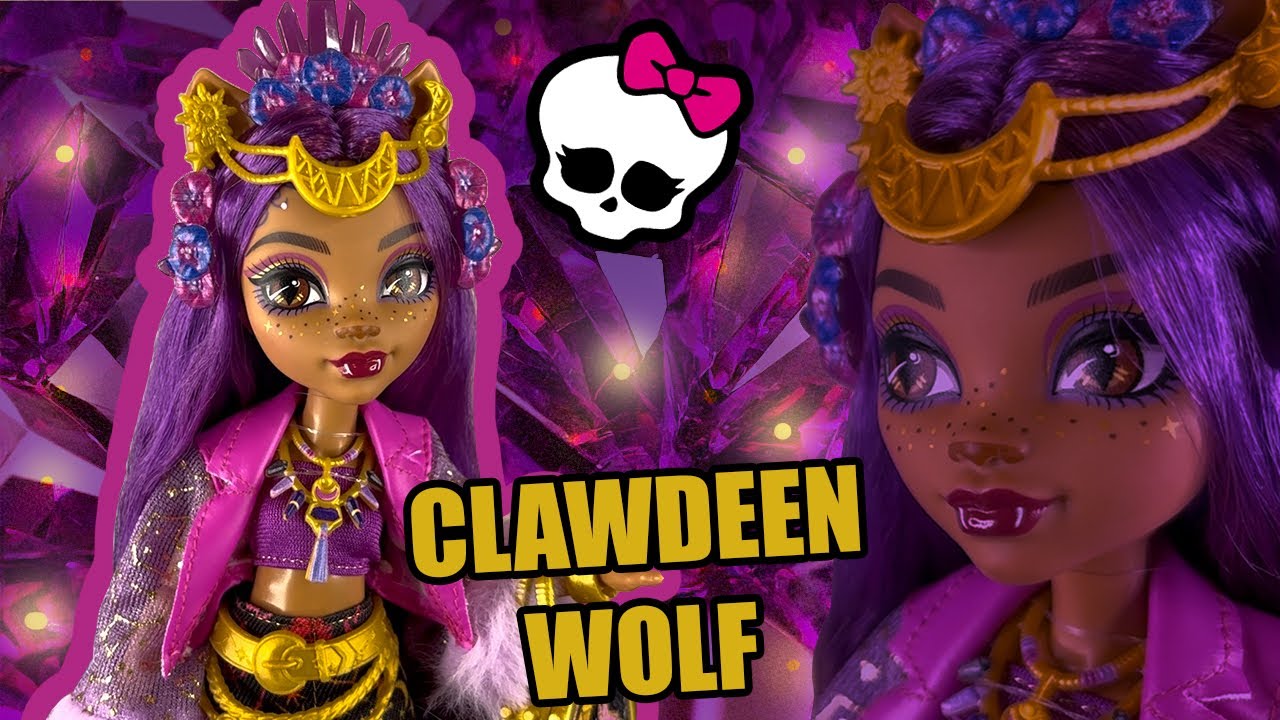 ¡CASI QUE NO! 😅 | Muñeca Clawdeen Wolf Monster Fest de Monster High G3 ¡Unboxing y revisión! 🌙💜