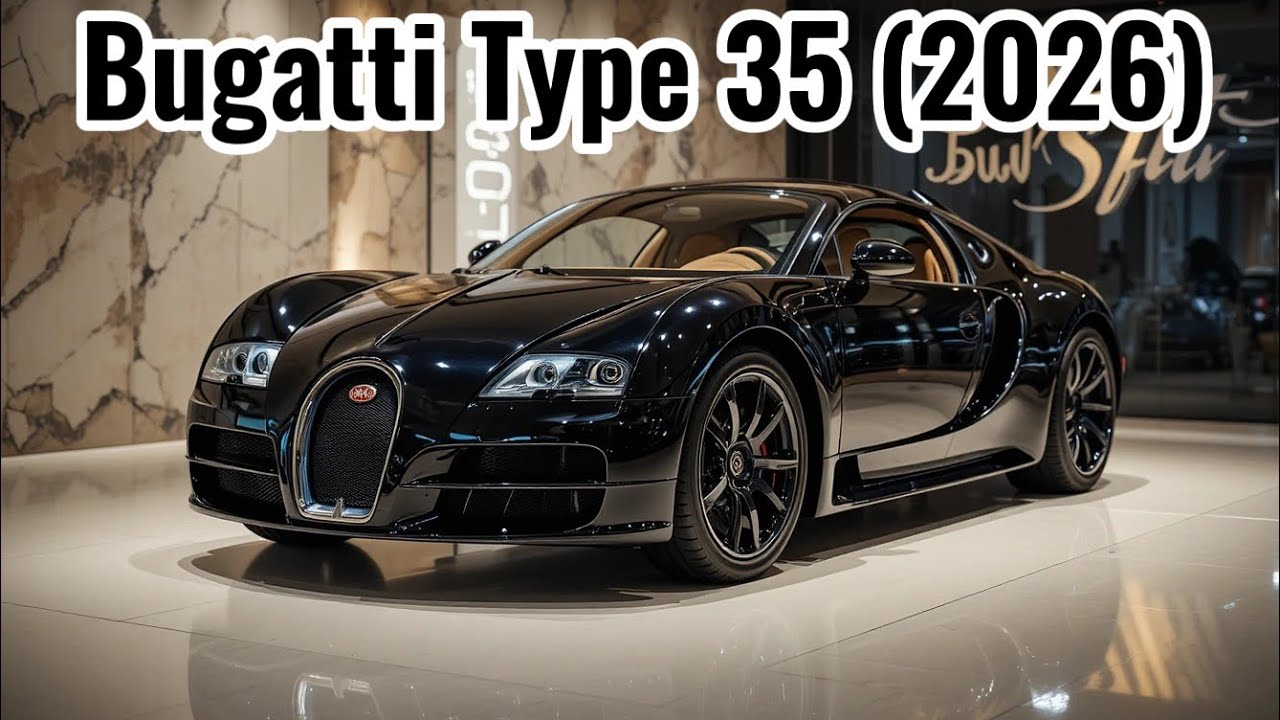Bugatti Type 35 (2026) – Возвращение самого легендарного гоночного автомобиля всех времен! 🔥🏁