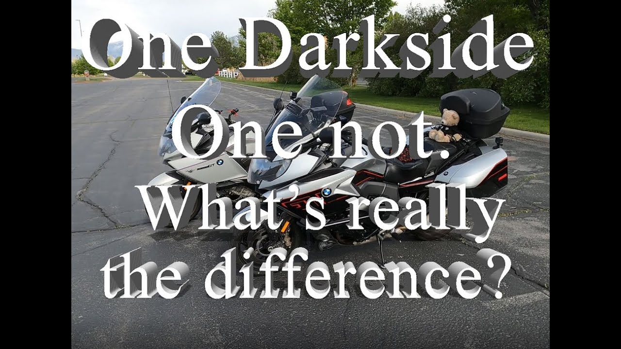 2 BMW K1600GT, один Darkside, другой нет. Есть ли разница между автомобильными и мотоциклетными ш...