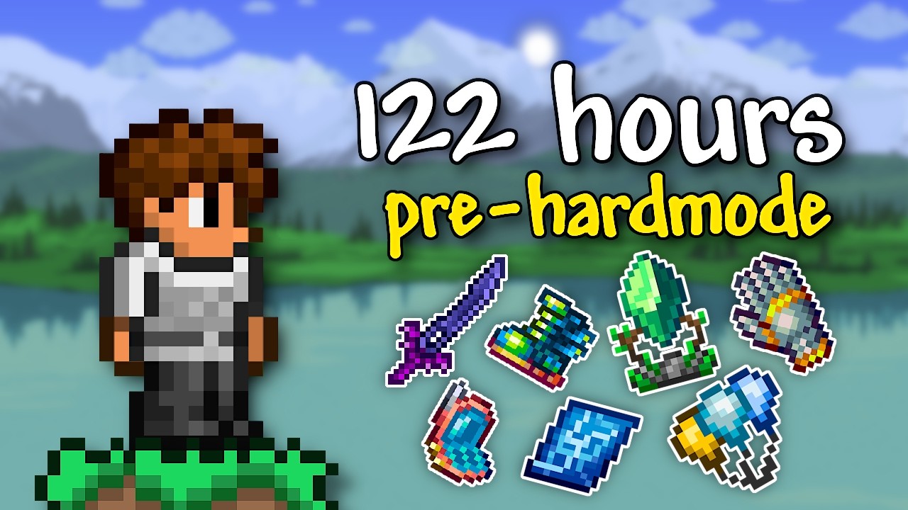 I Spent 122 Hours in Terraria Pre-Hardmode For No Particular Reason