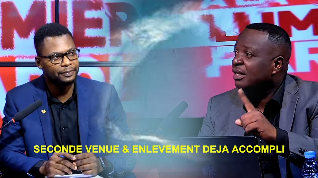 LA SECONDE VENUE, L'ENLÈVEMENT, LE MILLÉNIUM, TOUT EST DÉJÀ ACCOMPLIS. EXPLIK VINCENT KAPE