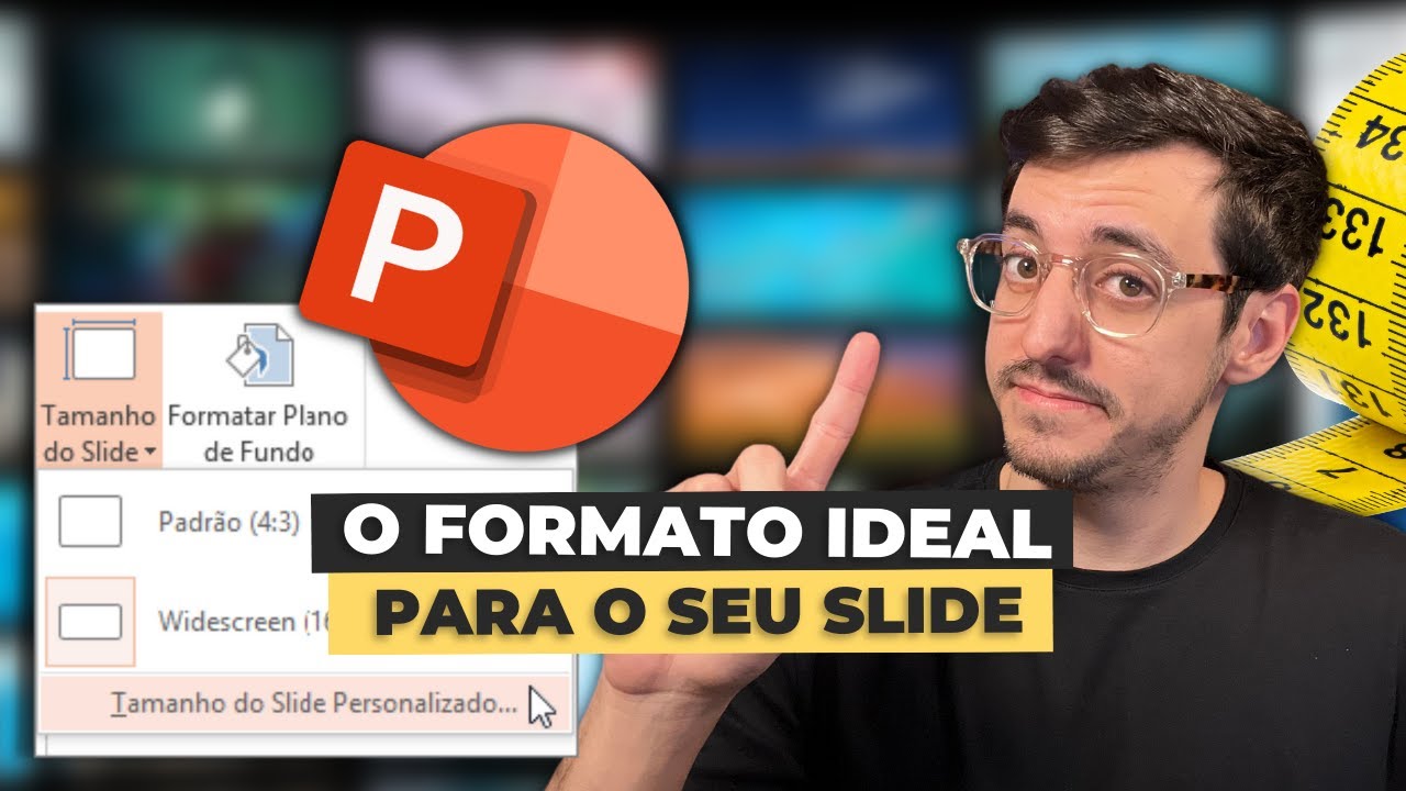 COMO ALTERAR O TAMANHO DO SLIDE NO POWERPOINT? PADRÃO OU WIDESCREEN?