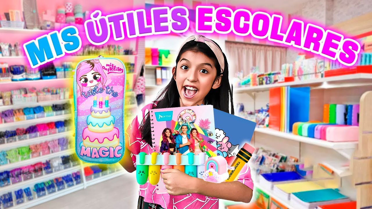 ✏️MIS ÚTILES ESCOLARES ¡PARA EL REGRESO A CLASES!📐IYo soy ARANZA💕