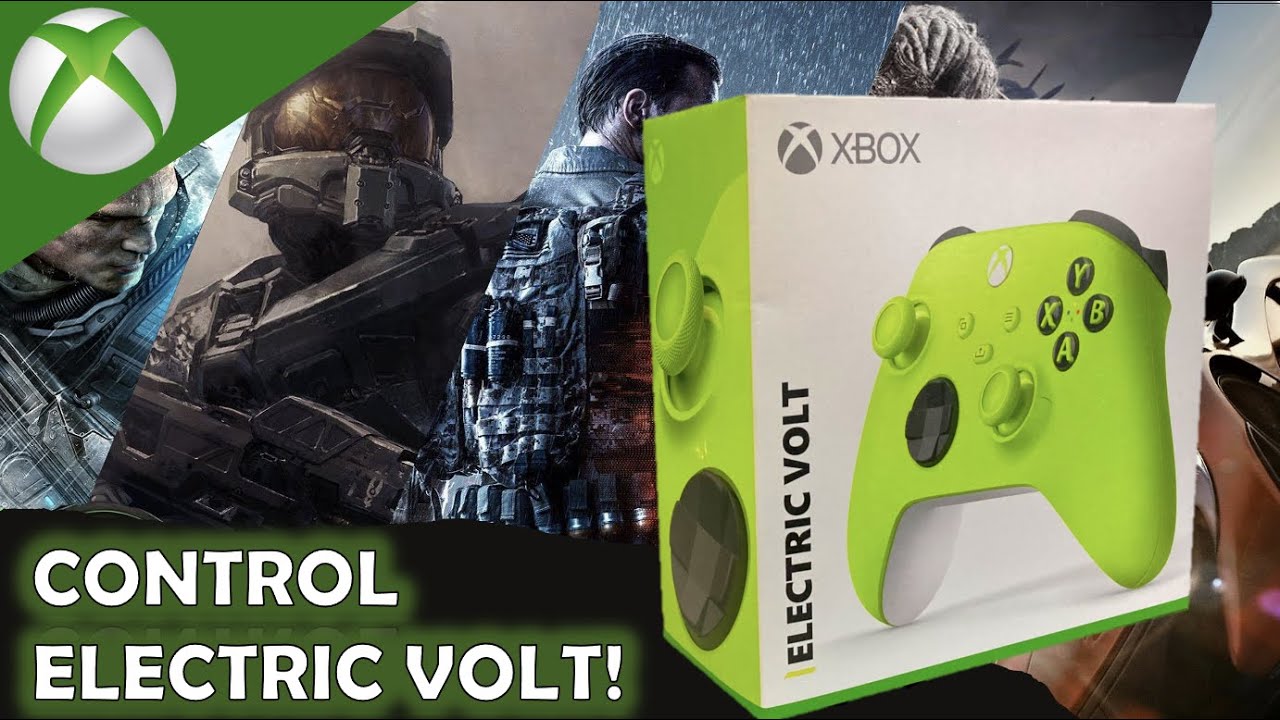 Control ELECTRIC VOLT para XBOX Series X/S. ¡El más bonito de todos!