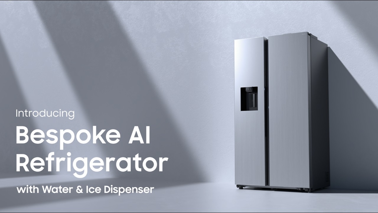 Introducing Bespoke AI Refrigerator Side-by-Side | AI Family Hub&trade; | Samsung