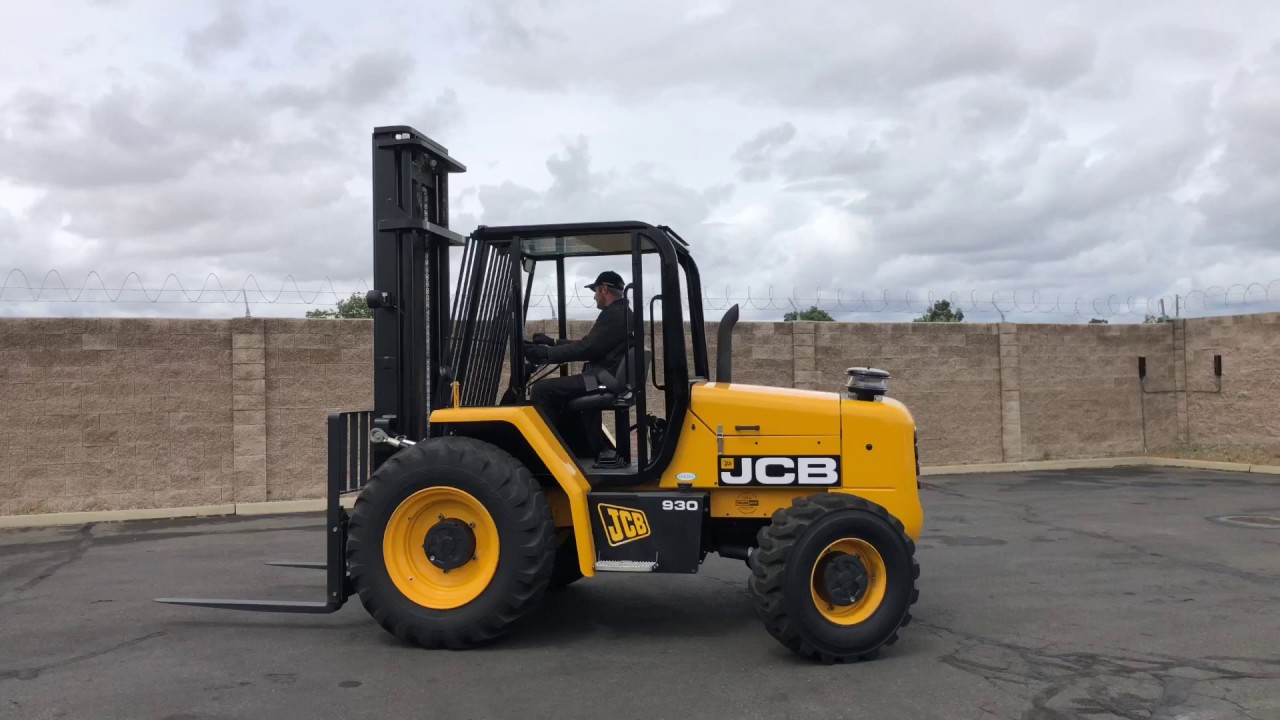 2013 JCB 930RT 4x4 Rough Terrain Forklift For Sale