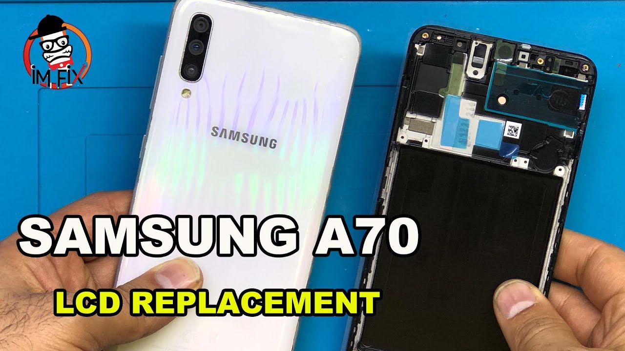 Samsung A70 (A705F) Полноэкранная замена