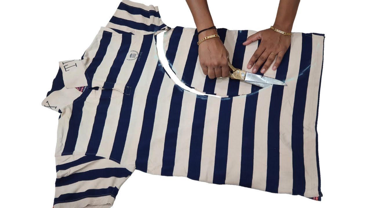 DIY idea From Old T-shirt // Recycle Idea From Old T-shirt // By Hand made Ideas
