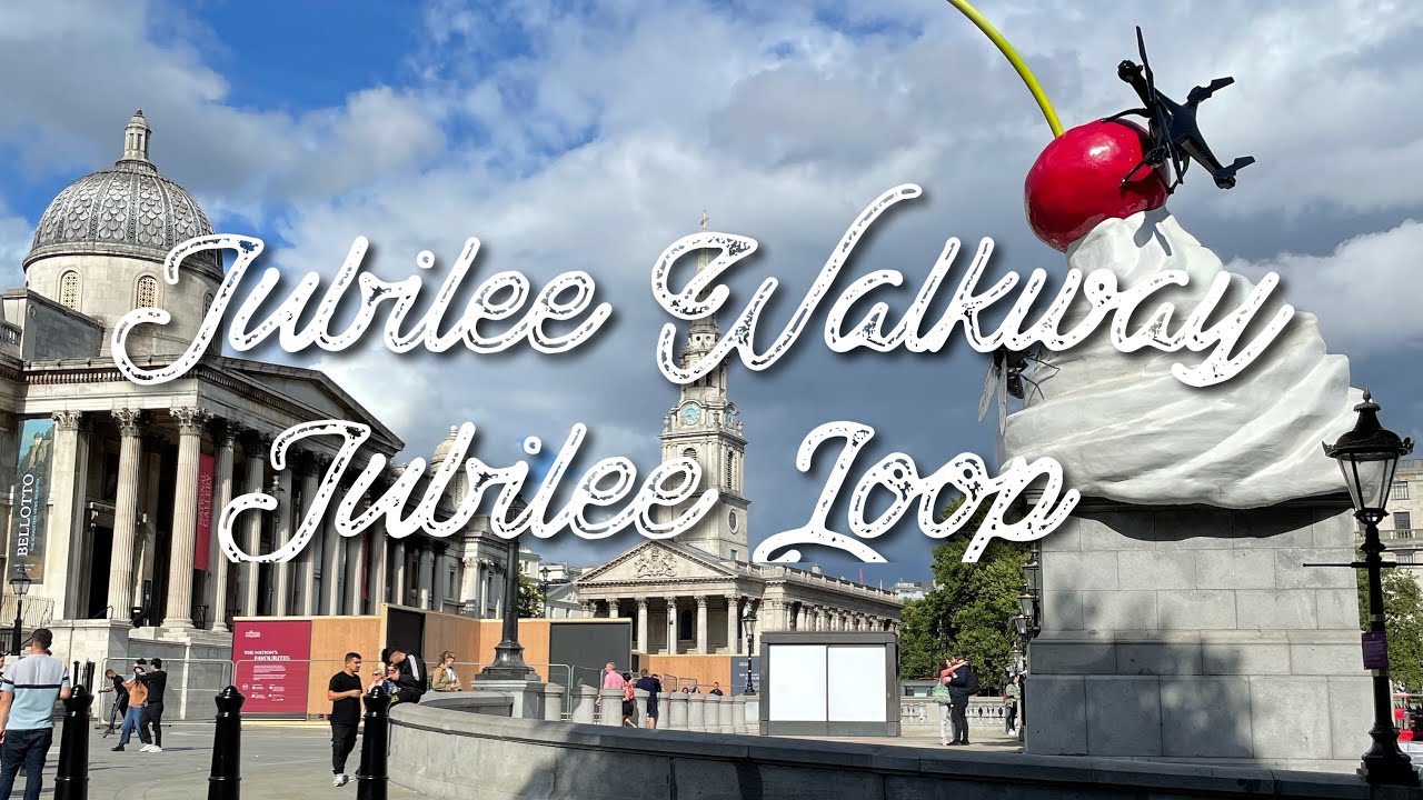 Jubilee Walkway [4K]: Section 5: The Jubilee Loop. Saturday 7th August 2021