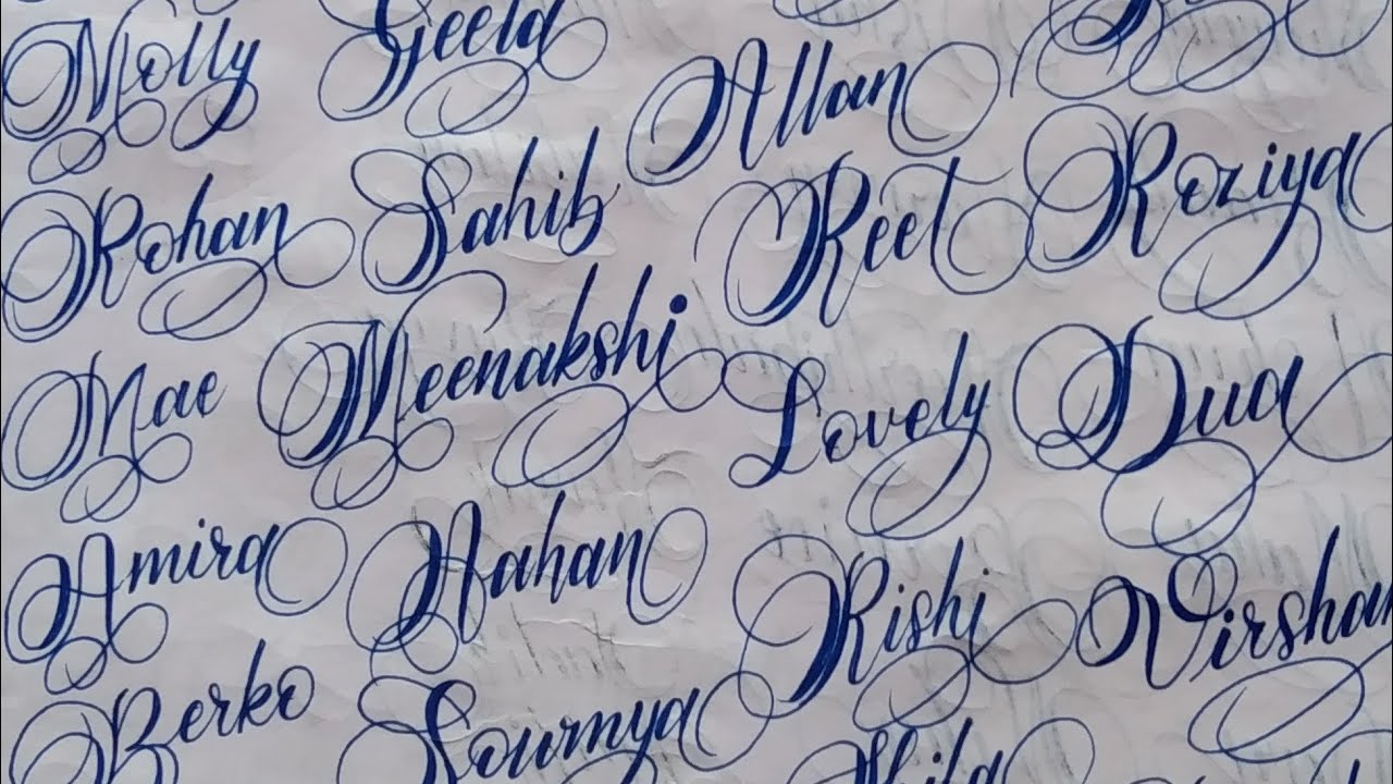 Live name writing ✍️ name writing live Relaxing #art 😌 #live #calligraphy #new #handwriting