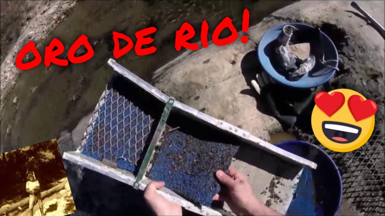 lavado de oro artesanal