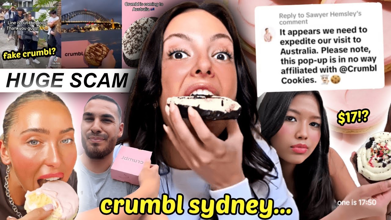 The Crumbl Sydney drama is MESSY...(crumbl gate)