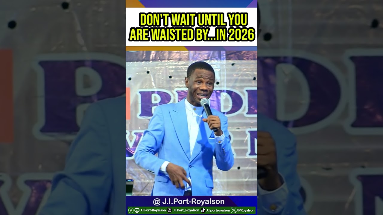 Dont wait until you are waisted in 2026