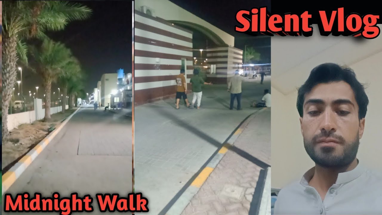 Akela Safar | Silent Vlog | Midnight Walk