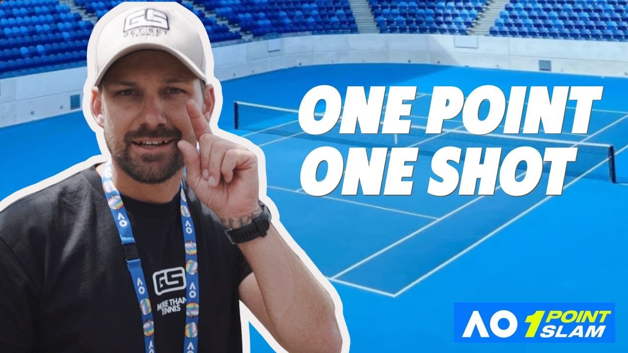 I played the first AUSTRALIAN OPEN 1 POINT SLAM (and beat a pro)