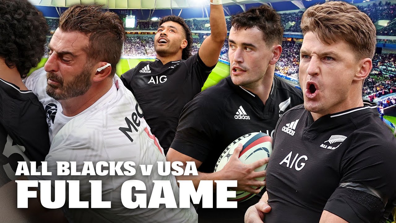 FULL GAME | All Blacks v USA | Washington, 2021