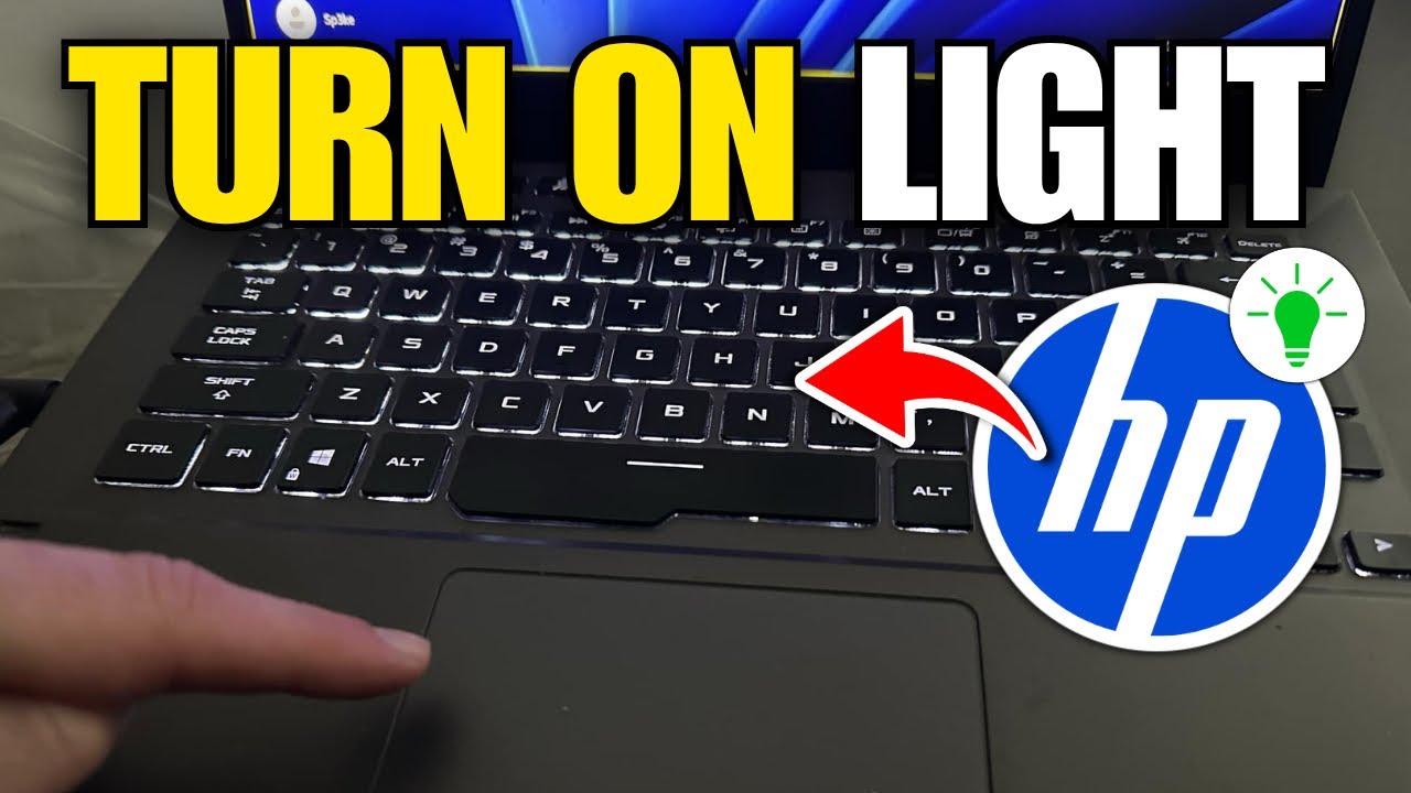 How To Turn On HP Laptop Keyboard Light (Quick Guide)