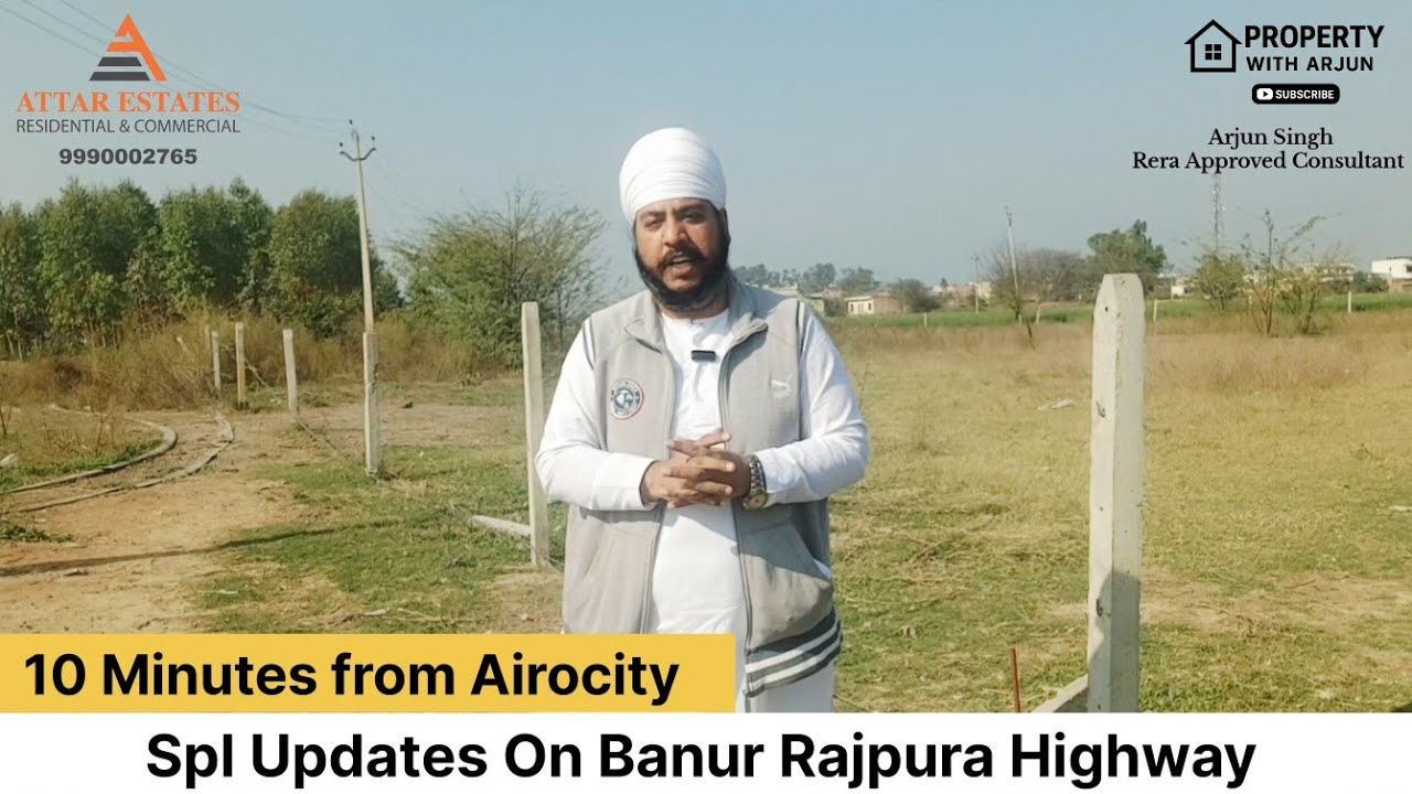 Plots Available On Banur-Rajpura Highway 
