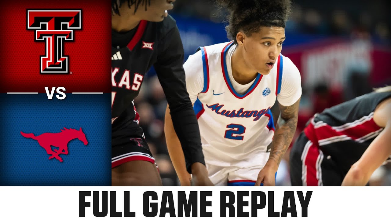 Texas Tech vs. SMU Full Game Replay | 2024-25 ACC Women's Basketball