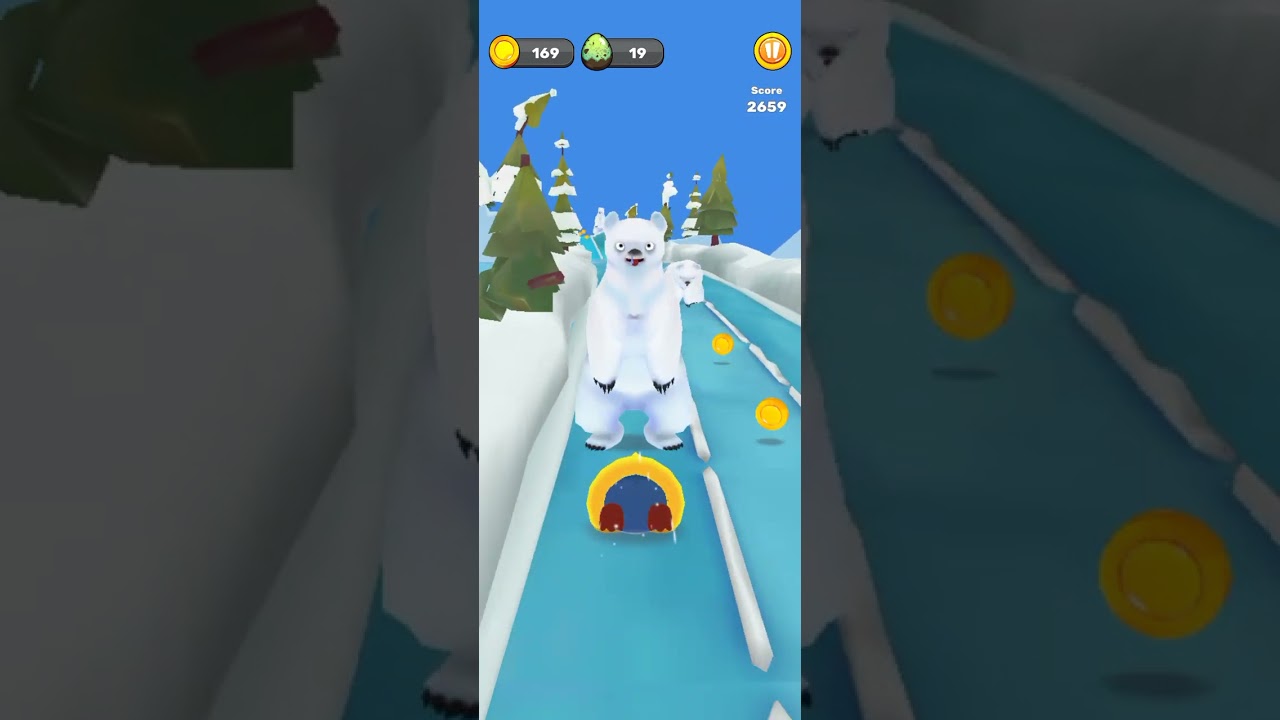 Penguin Dash Run Race 3D part 3 the boss 2 times