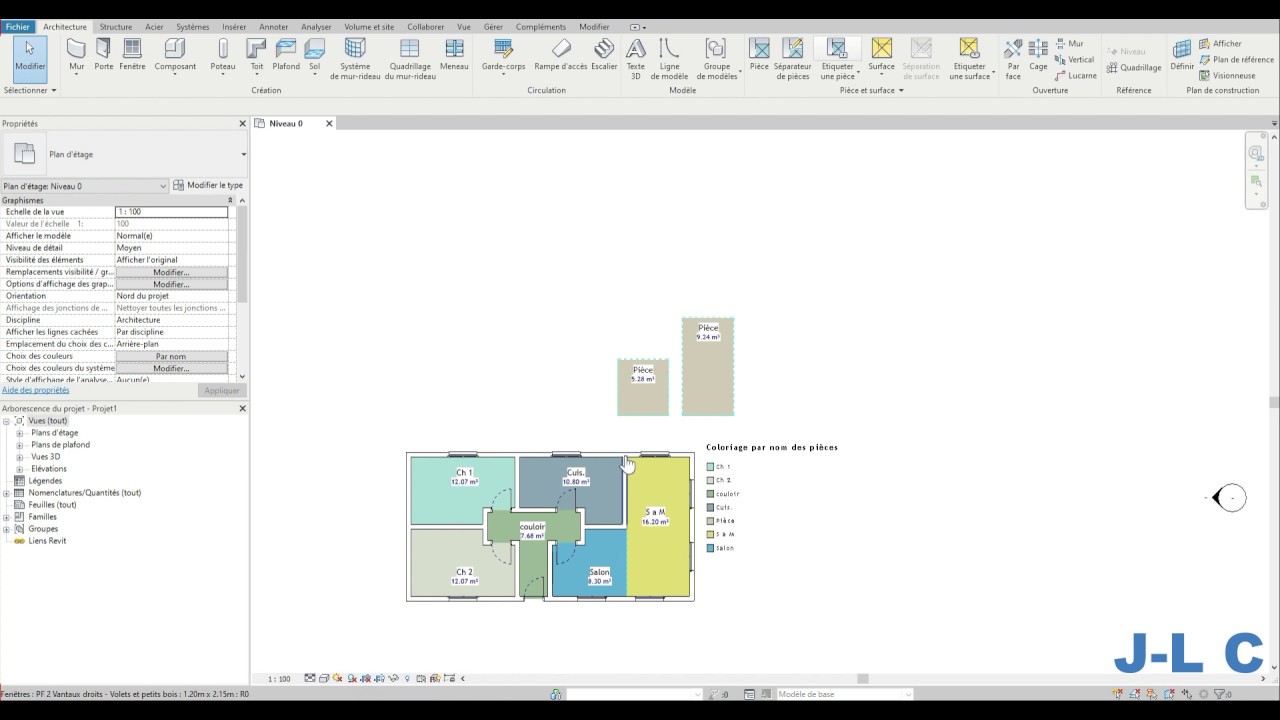 #Revit - Les surfaces