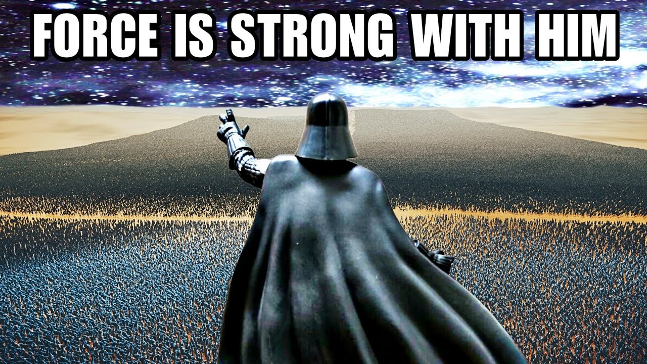 DARTH VADER LEADS JEDI ARMY AGAINST 4 MILLION ZOMBIES | Ultimate Epic Battle Simulator 2 | UEBS 2