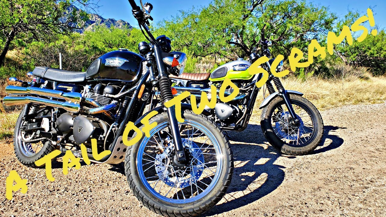 A Tail of Two Scrams! - Triumph Scrambler 900
