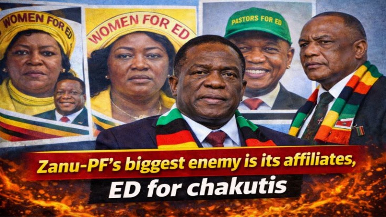 Zanu-Pf's biggest problem is its affiliates, Watch how ED chakutis are dividing the party