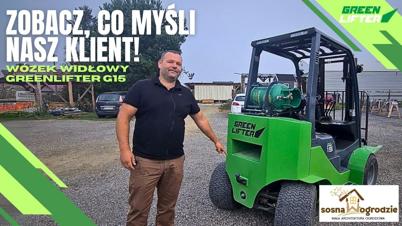 Wózek widłowy GreenLifter - recenzja z użytkowania od firmy 