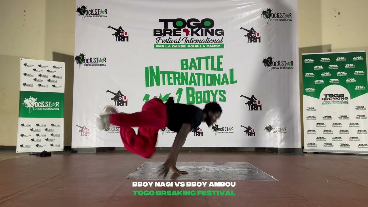 BBOY NAGI VS BBOY AMBOU  _ TOP 16 _TOGO BREAKING FESTIVAL INTERNATIONAL 4