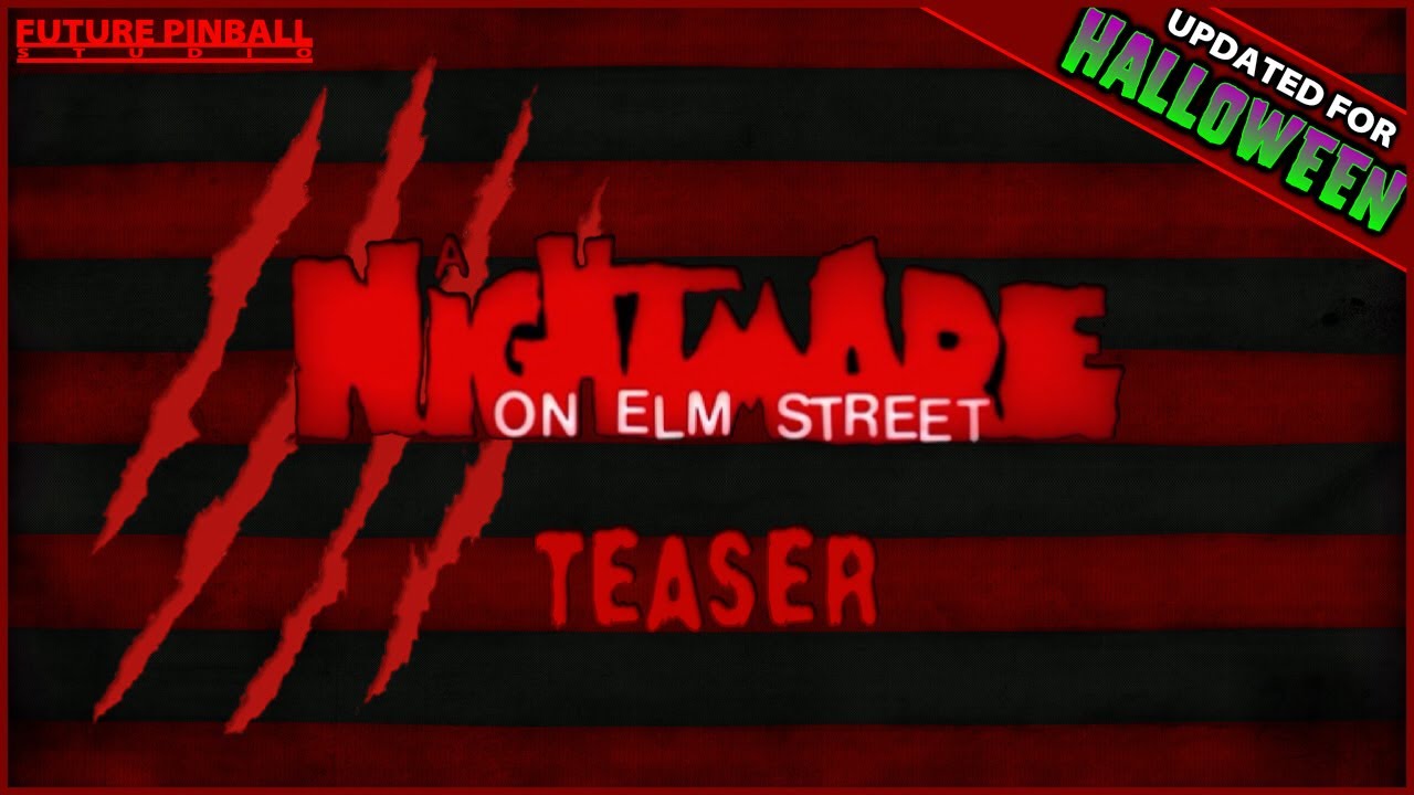 A Nightmare on Elm Street Pinball - Big Halloween Update (Teaser)
