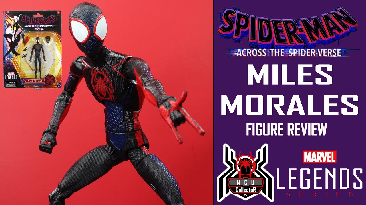 Обзор фигурки из фильма «Человек-паук: сквозь вселенные» от Marvel Legends Майлз Моралес