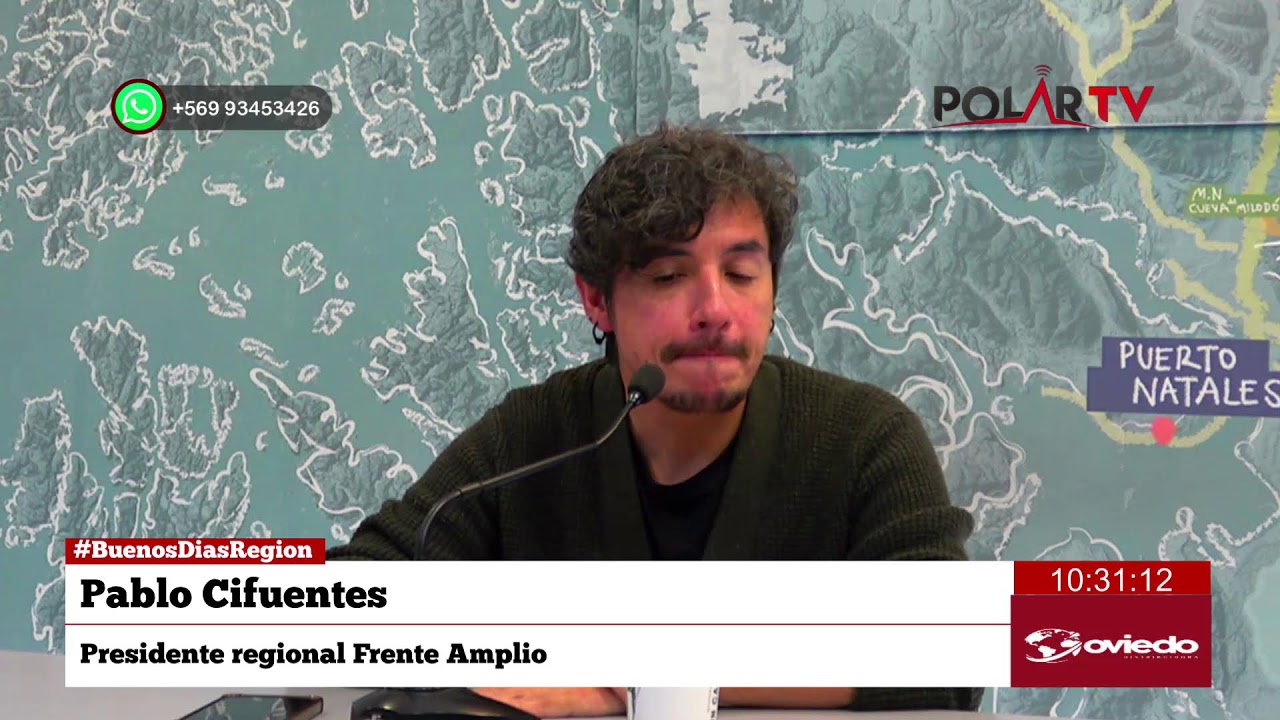 #BuenosDiasRegion Pablo Cifuentes, Presidente regional Frente Amplio