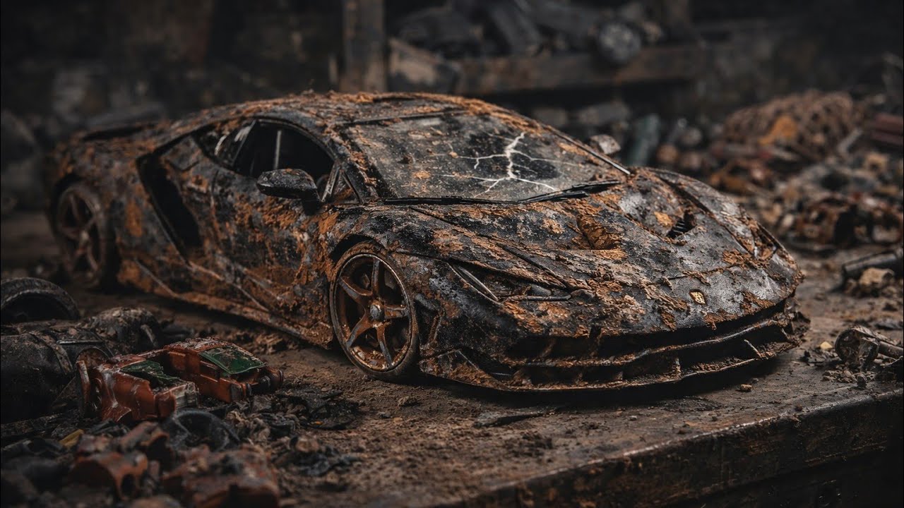 ASMR Toy Car Restoration! Lamborghini Centenario Full Restoration