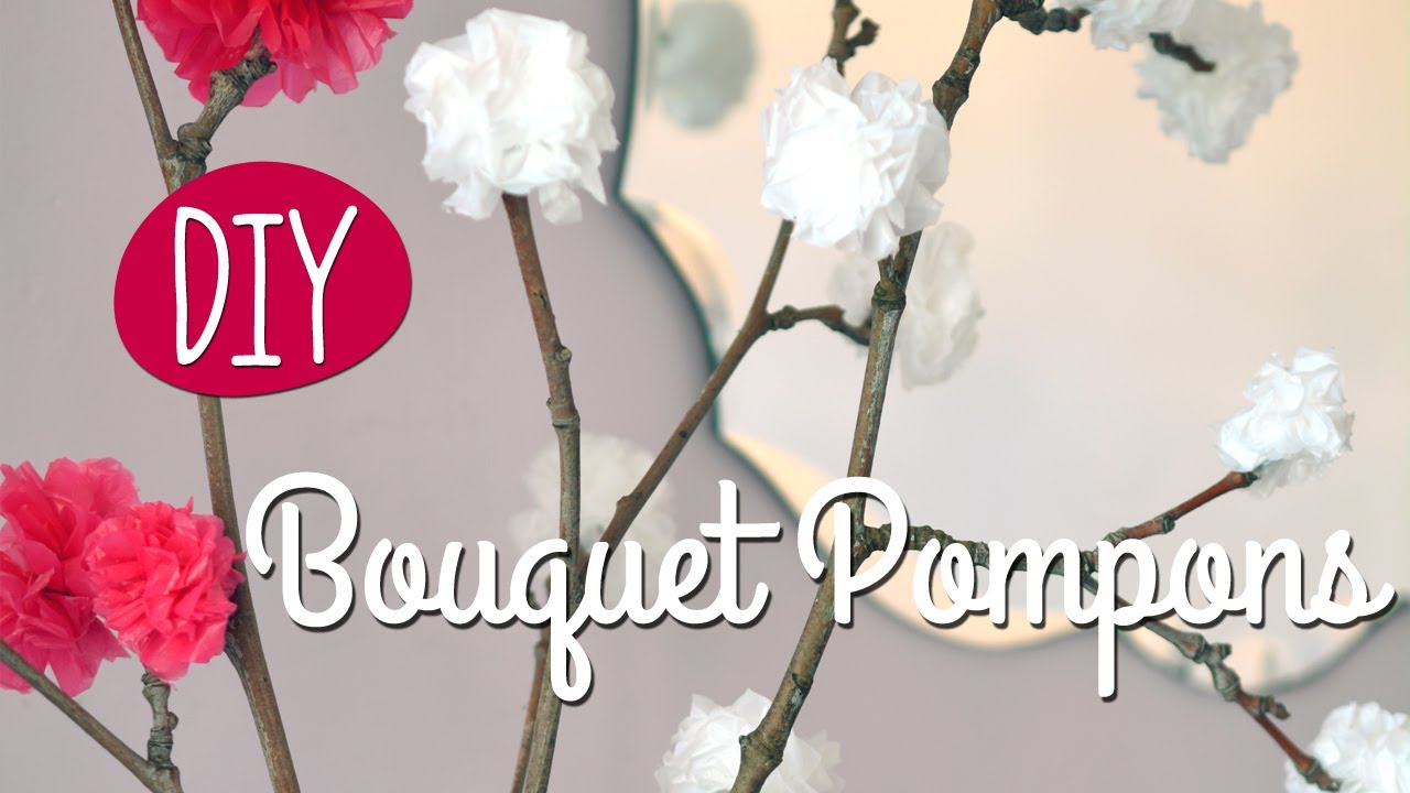 DIY - Faire un joli bouquet de fleurs avec des sacs plastiques