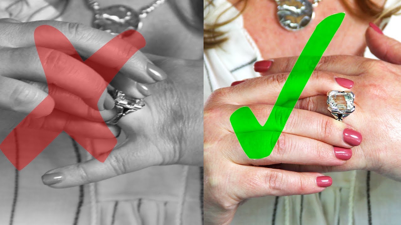 The Right Way To Put On A Ring