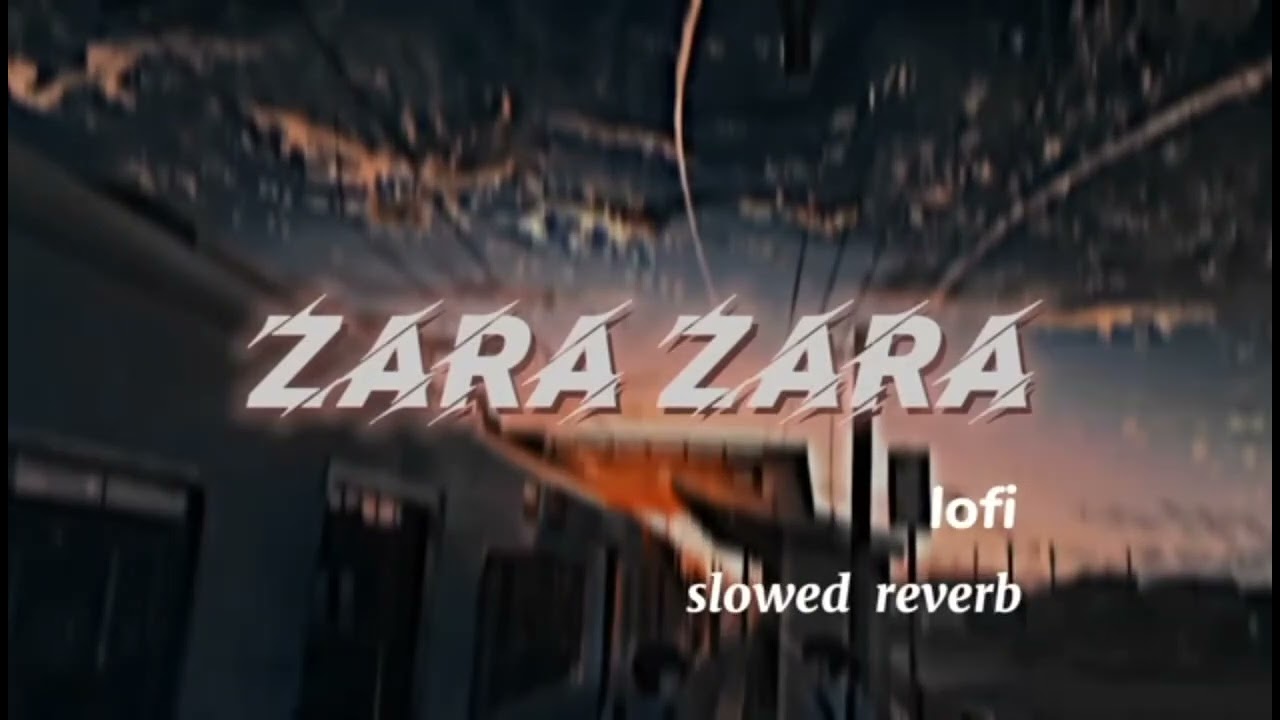 Zara Zara behektha ha [slowest reverb ]. Male version