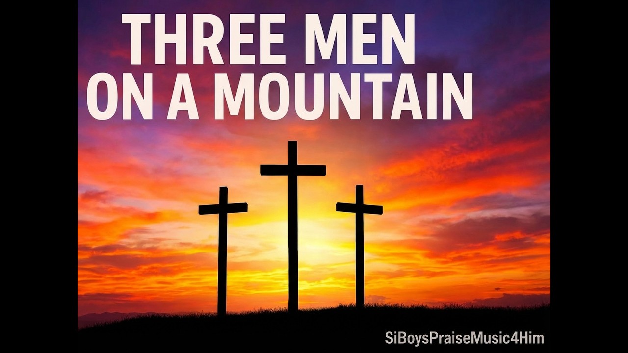 Three Men On A Mountain | Bluegrass Gospel (Official Lyric Video) #bluegrassgospel #christianmusic