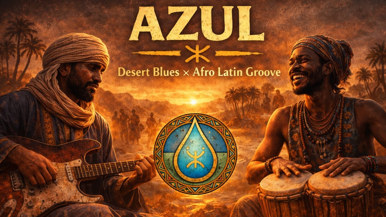 AZUL — Desert Blues × Afro Groove × Amazigh Spirit