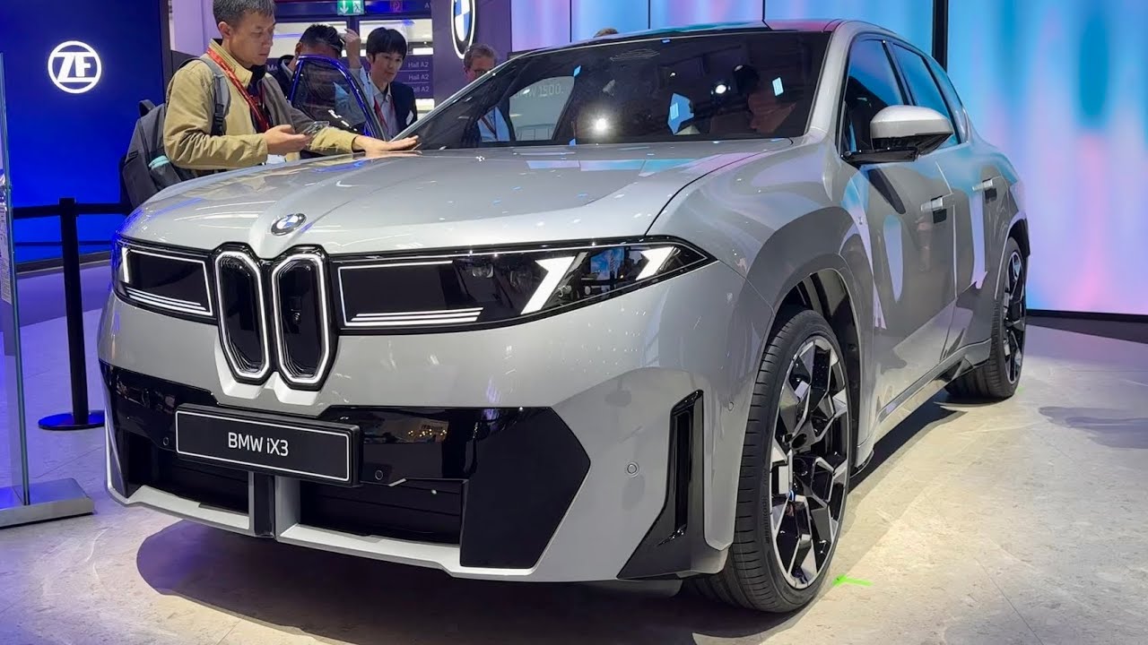 New BMW iX3 2026 - visual REVIEW (beautiful SUV design details)