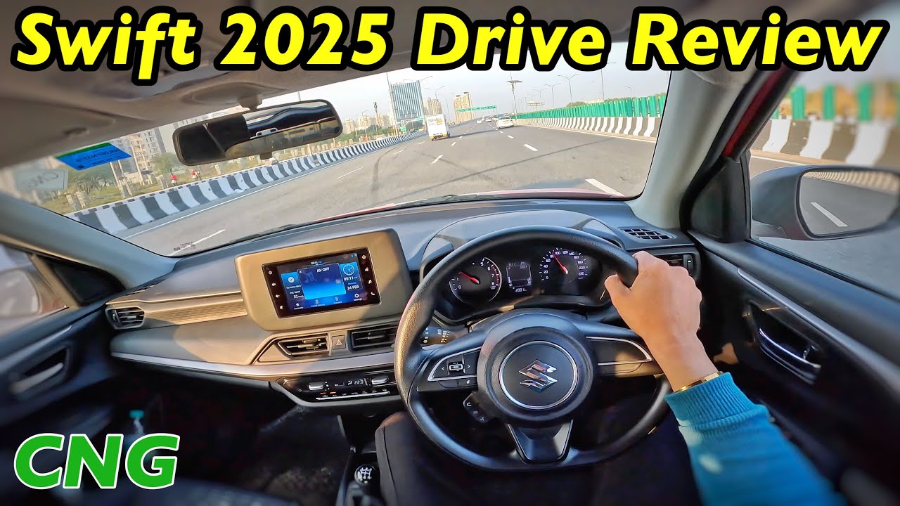 2025 Suzuki Swift CNG Drive Review & Mileage @Aayushssm