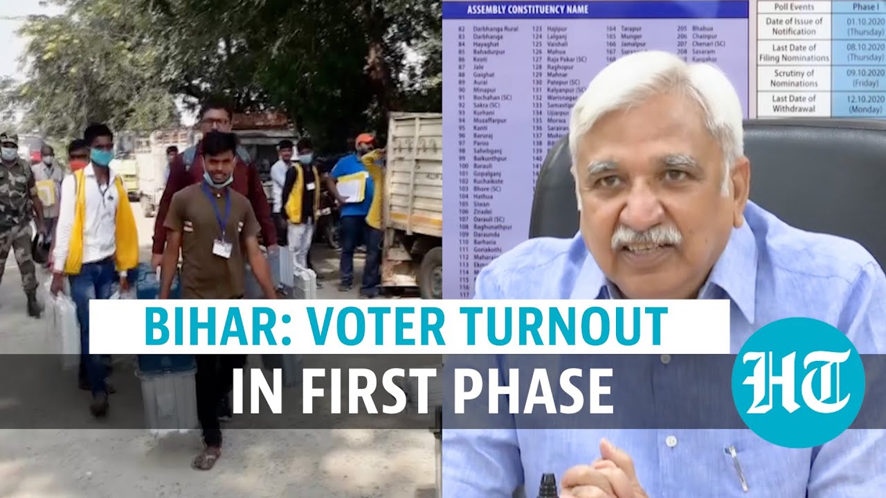 Bihar Assembly Election 2020: 53.54% voter turnout till 6 pm in phase 1