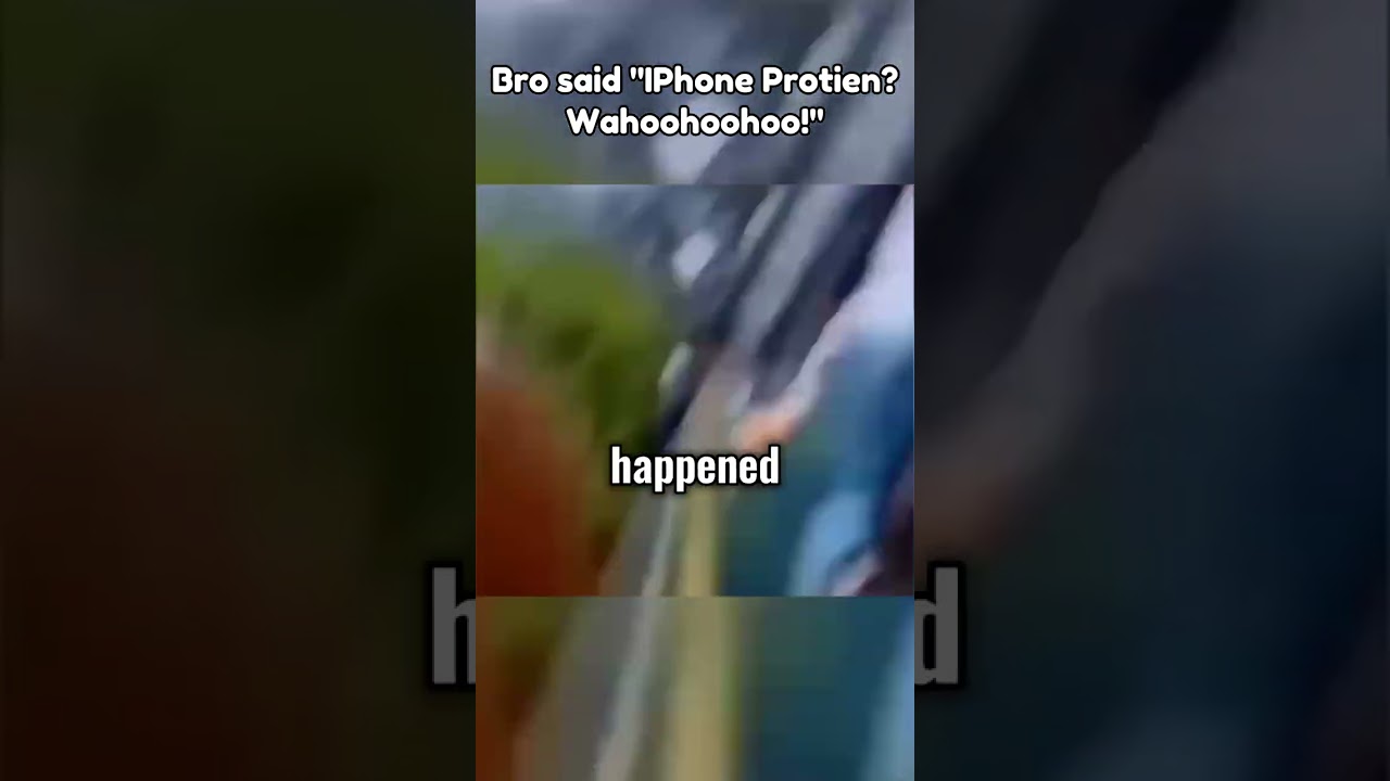 iPhone 14! Koleś schował się w krzakach!