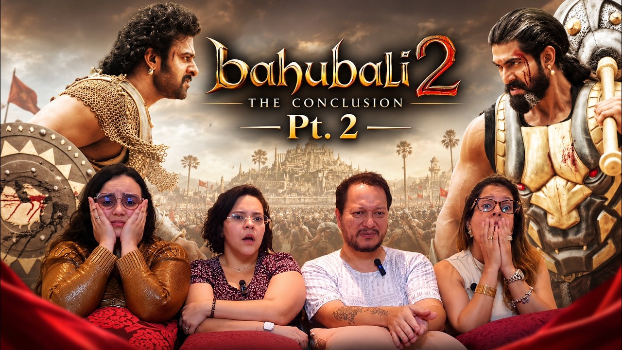A Father's Legacy. A Son's Destiny. 👑🔥 | Baahubali 2: The Conclusion | Brazilians Reaction (Pt. 2)