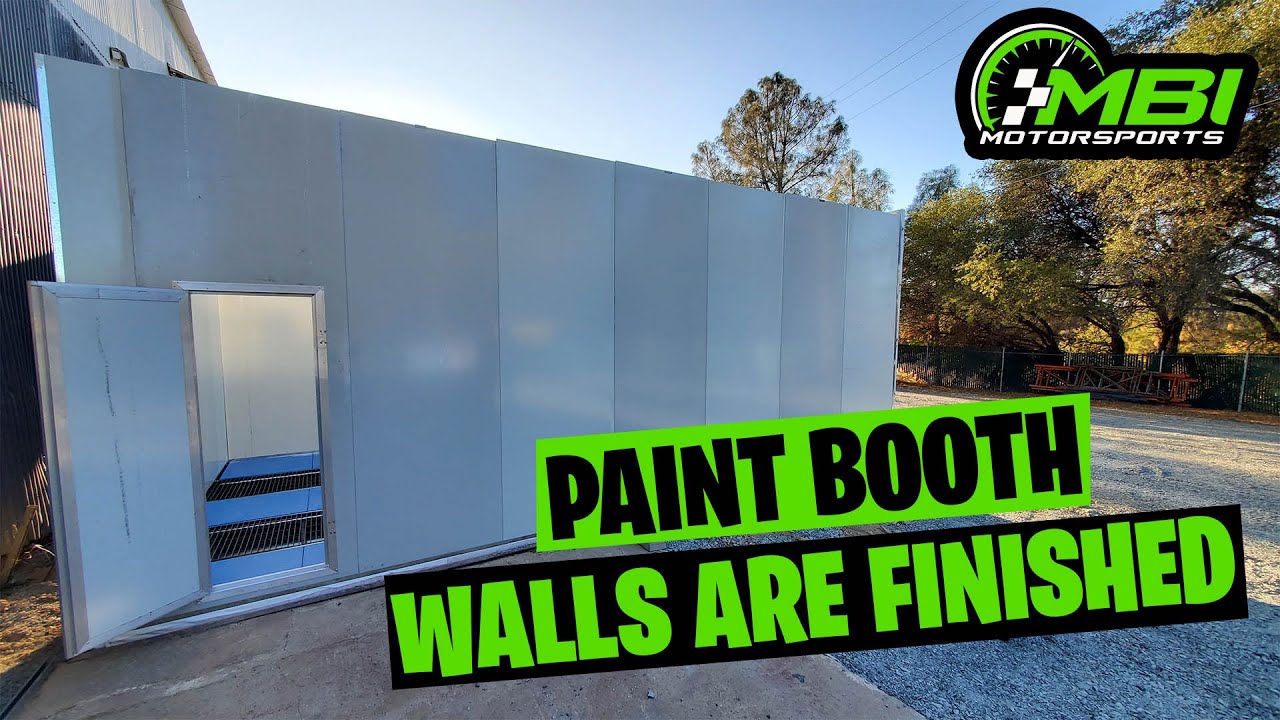 How to install Walls on a Paint Booth?