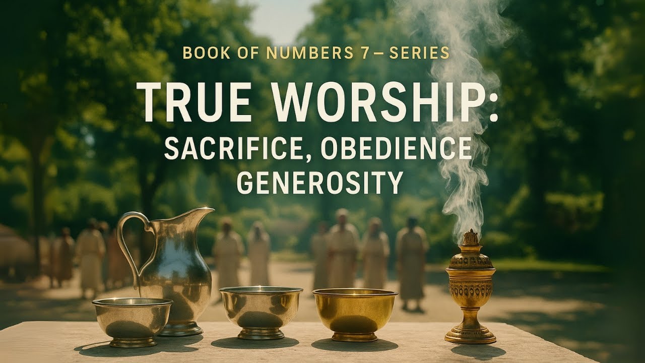 Numbers 7 Part 2 | How to Worship God According to His Will: A Call to Sacrifice and Submission