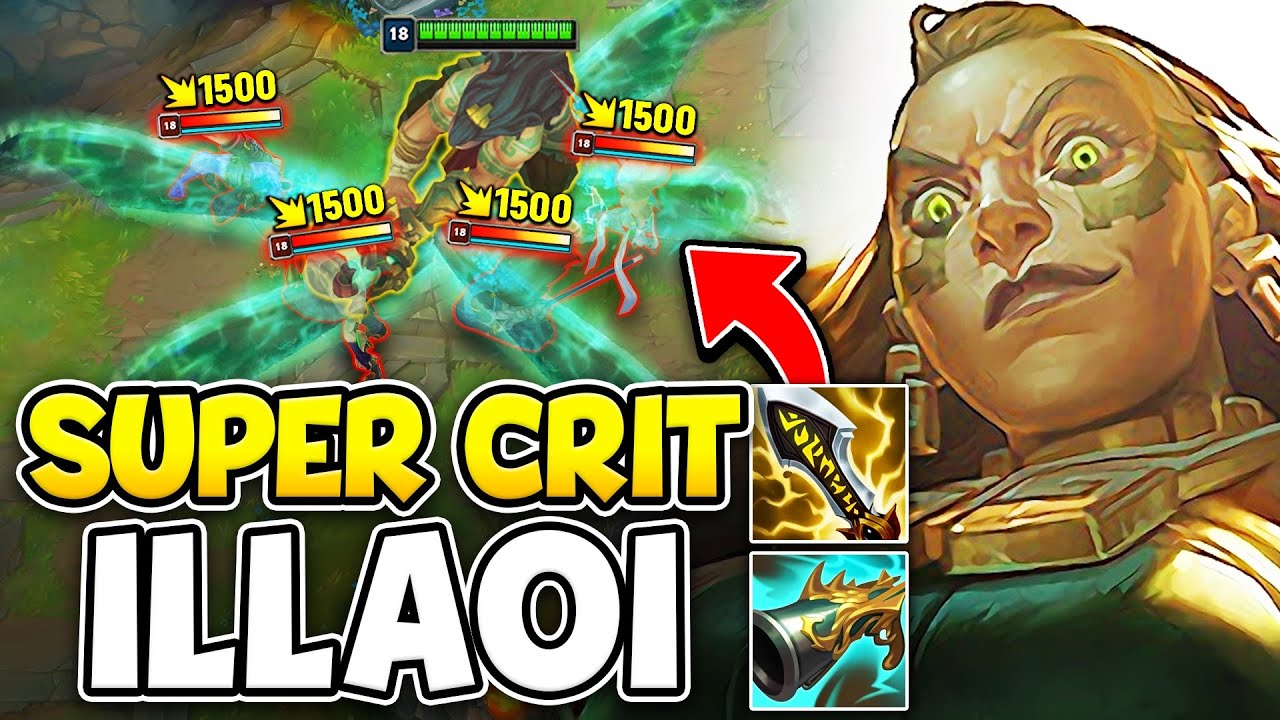 ILLAOI, BUT MY TENTACLES DELETE YOUR ENTIRE HEALTHBAR! (SECRET CRIT BUILD)