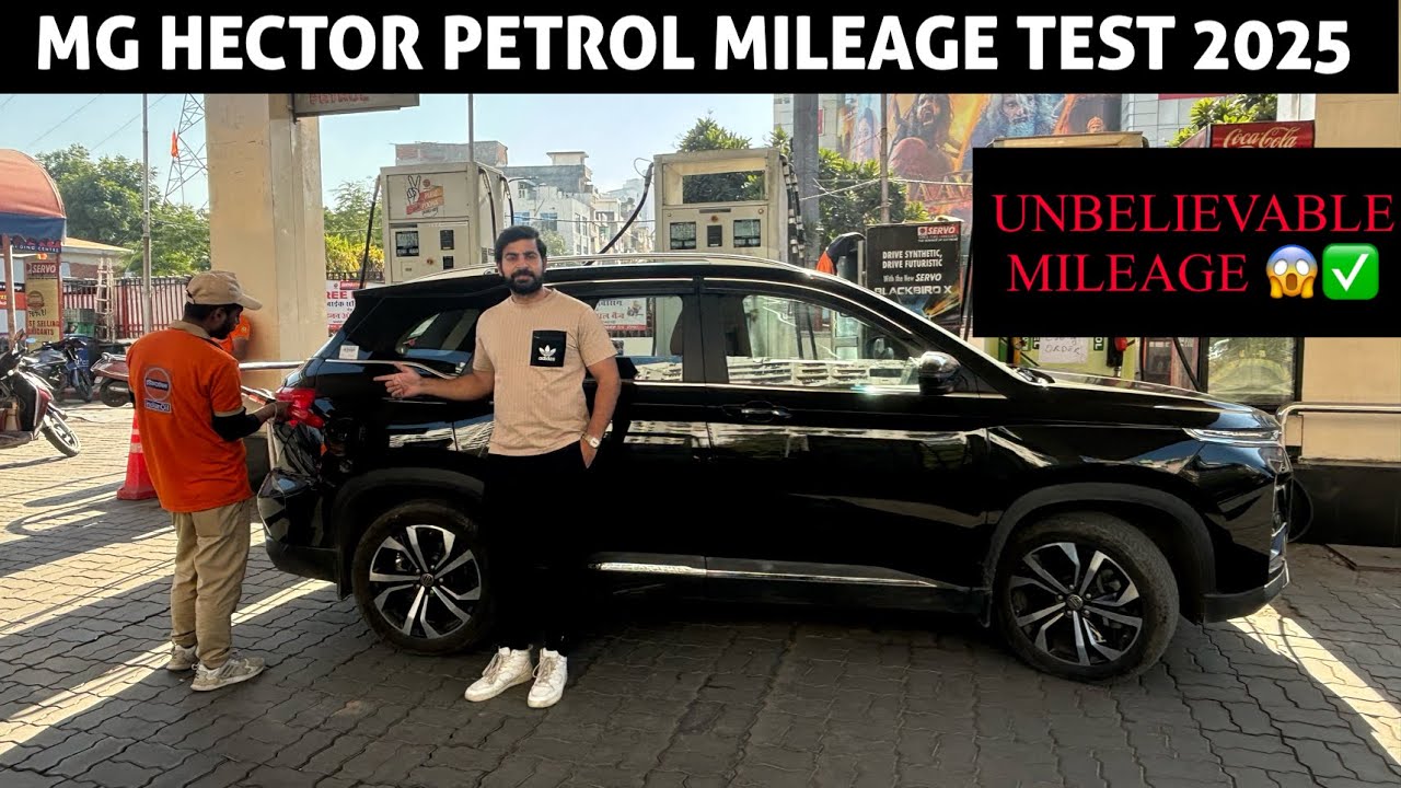 MG Hector Petrol 2025 | Hector Petrol Honest Mileage Test✅ | Mg Hector Real Life Mileage test🔥